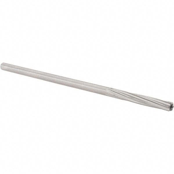 Alvord Polk 1090 Chucking Reamer: 0.1968" Dia, 5" OAL, 1-1/4" Flute Length, Straight Shank, High Speed Steel Image