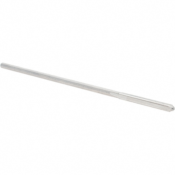 Alvord Polk 10157 Chucking Reamer: 0.105" Dia, 3-1/2" OAL, 7/8" Flute Length, Straight Shank, High Speed Steel Image