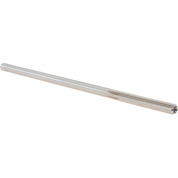 Alvord Polk 10347 Chucking Reamer: 0.2" Dia, 5" OAL, 1-1/4" Flute Length, Straight Shank, High Speed Steel 