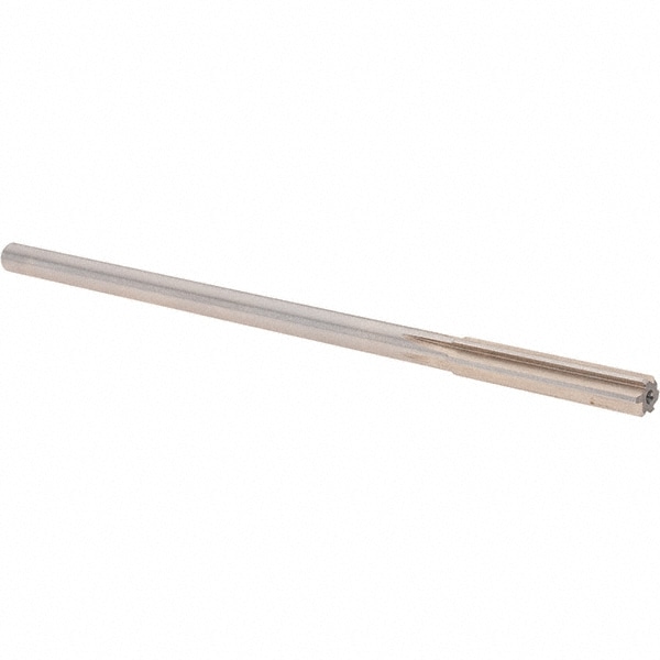 Alvord Polk 10511 Chucking Reamer: 0.2815" Dia, 6" OAL, 1-1/2" Flute Length, Straight Shank, High Speed Steel 