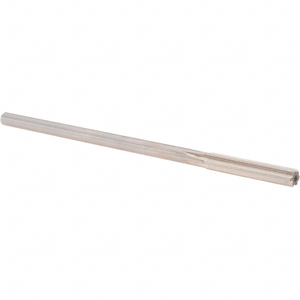 Alvord Polk 10499 Chucking Reamer: 0.2755" Dia, 6" OAL, 1-1/2" Flute Length, Straight Shank, High Speed Steel Image