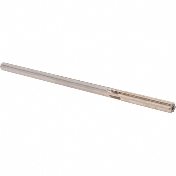 Alvord Polk 10474 Chucking Reamer: 0.263" Dia, 6" OAL, 1-1/2" Flute Length, Straight Shank, High Speed Steel Image