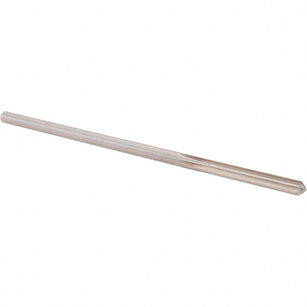 Alvord Polk 10299 Chucking Reamer: 0.176" Dia, 4-1/2" OAL, 1-1/8" Flute Length, Straight Shank, High Speed Steel Image