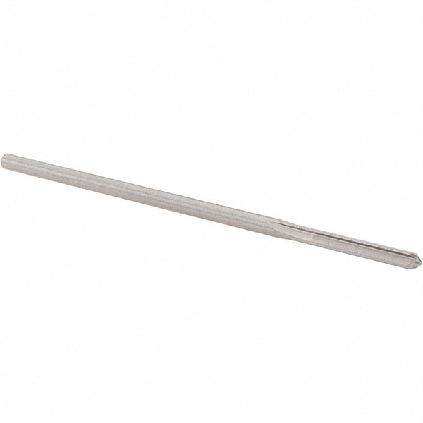 Alvord Polk 10240 Chucking Reamer: 0.1465" Dia, 4" OAL, 1" Flute Length, Straight Shank, High Speed Steel Image