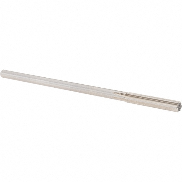 Alvord Polk 10507 Chucking Reamer: 0.2795" Dia, 6" OAL, 1-1/2" Flute Length, Straight Shank, High Speed Steel 