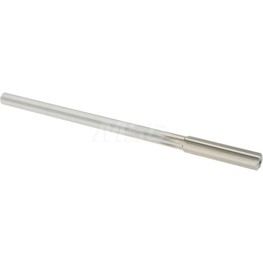 Alvord Polk 10622 Chucking Reamer: 0.337" Dia, 6" OAL, 1-1/2" Flute Length, Straight Flute, Straight Shank, High Speed Steel 