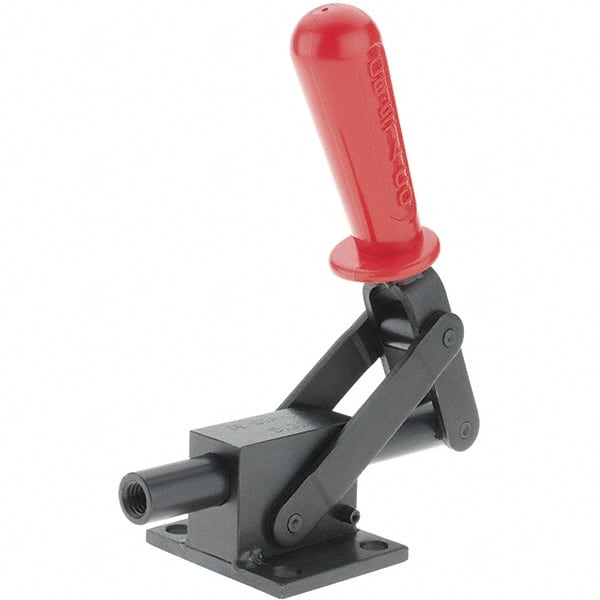 De-Sta-Co 5133 Standard Straight Line Action Clamp: 4599.59 lb Load Capacity, 3.13" Plunger Travel, Flanged Base, Carbon Steel 