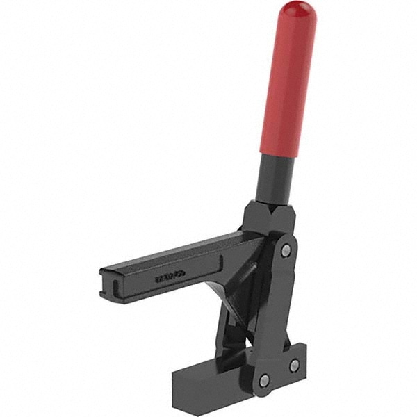 De-Sta-Co 5105-B Manual Hold-Down Toggle Clamp: Vertical, 696.91 lb Capacity, Solid Bar, Solid Base Image