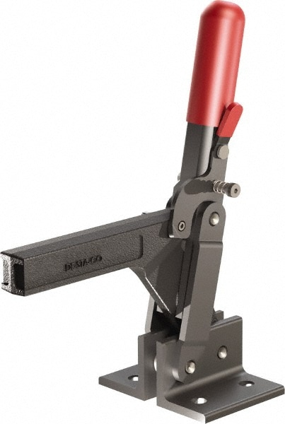 De-Sta-Co 5110-R Manual Hold-Down Toggle Clamp: Vertical, 1,146.53 lb Capacity, Solid Bar, Flanged Base Image