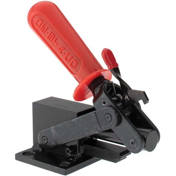De-Sta-Co 5130-R Standard Straight Line Action Clamp: 5800.07 lb Load Capacity, 1.75" Plunger Travel, Flanged Base, Carbon Steel 