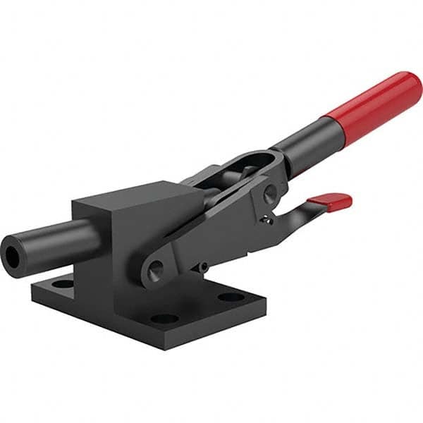 De-Sta-Co 5131-R Standard Straight Line Action Clamp: 2499.88 lb Load Capacity, 1" Plunger Travel, Flanged Base, Carbon Steel 