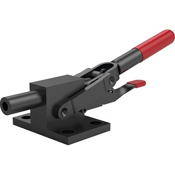 De-Sta-Co 5131-R Standard Straight Line Action Clamp: 2499.88 lb Load Capacity, 1" Plunger Travel, Flanged Base, Carbon Steel Image