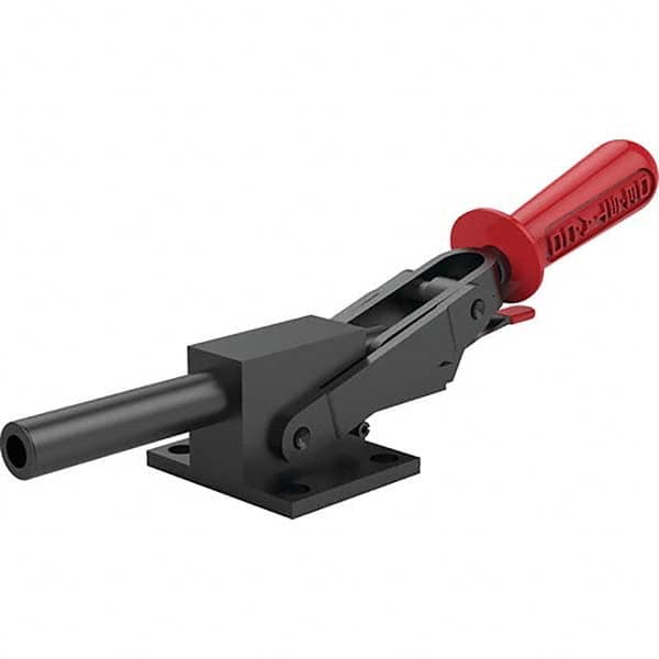 De-Sta-Co 5133-R Standard Straight Line Action Clamp: 4599.59 lb Load Capacity, 3.13" Plunger Travel, Flanged Base, Carbon Steel 