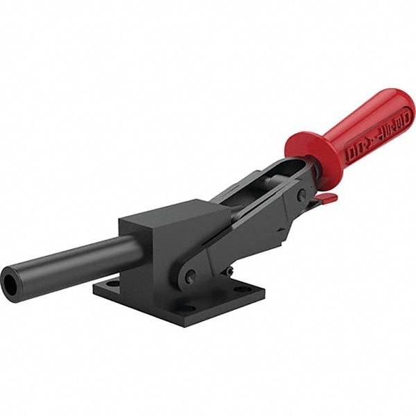 De-Sta-Co 5133-R Standard Straight Line Action Clamp: 4599.59 lb Load Capacity, 3.13" Plunger Travel, Flanged Base, Carbon Steel Image