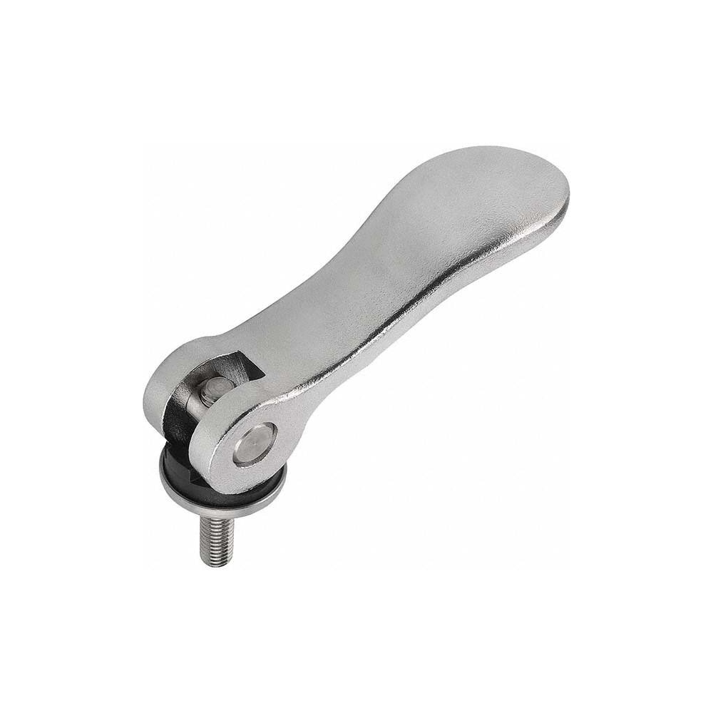 KIPP - #10-32, Stainless Steel Threaded Stud Adjustable Clamping Handle ...