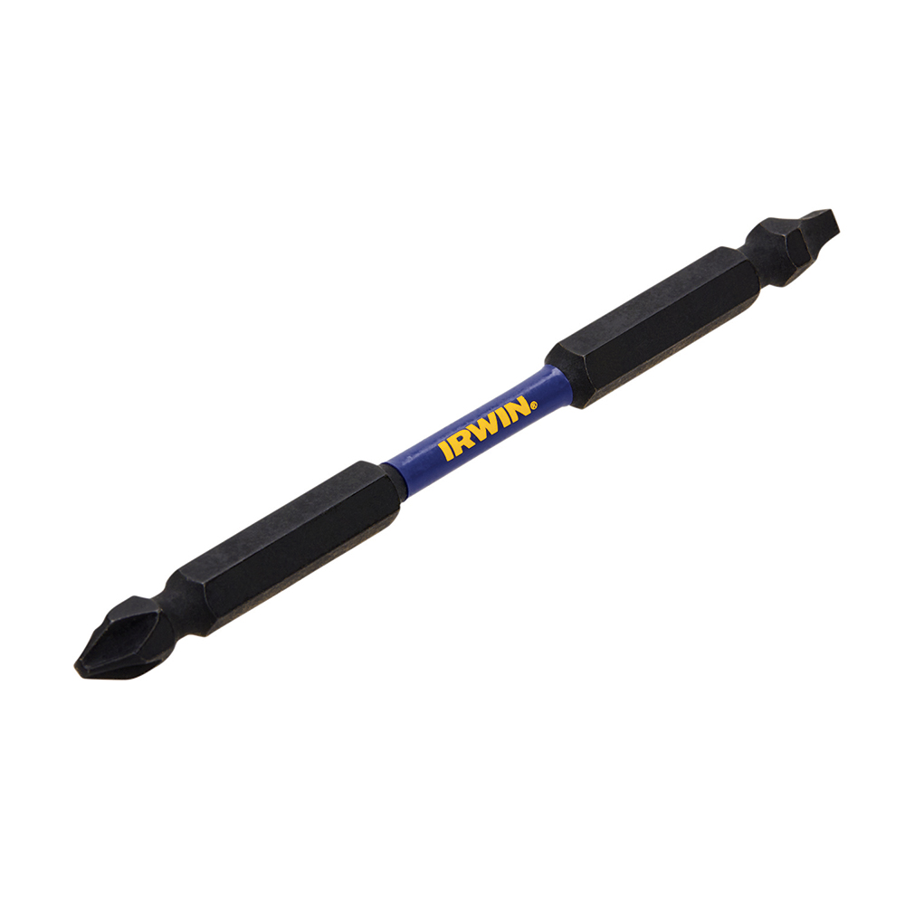 Irwin - Power Screwdriver Bit: Phillips & Square Bit, #2 Phillips | MSC ...