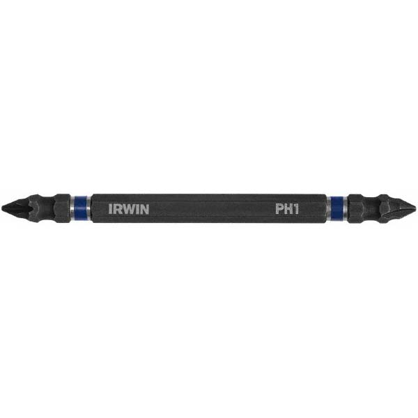 Irwin Power Screwdriver Bit: #1 x #1 Phillips - 4" OAL | 5-Pack | Part #1871067