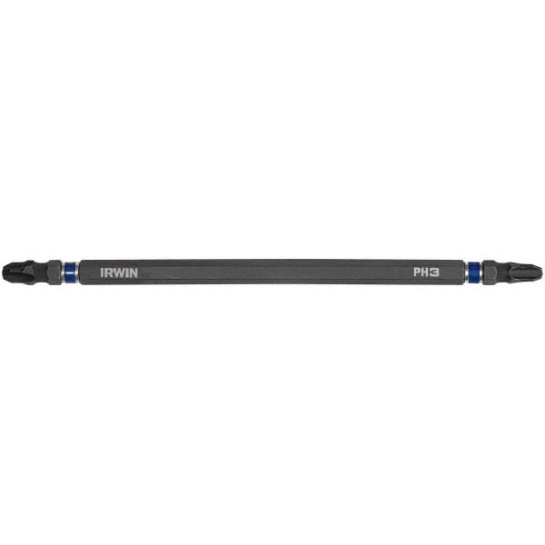 Irwin Power Screwdriver Bit: #3 x #3 Phillips - 6" OAL | 10-Pack | Part #1871090