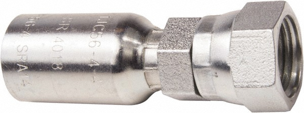 Hydraulic Hose Female Seal-Lok Swivel Short Fitting: 8 mm, 13/16-16, 6,000 psi