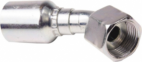Hydraulic Hose Female Seal-Lok Swivel 45 ° Elbow: 4 mm, 9/16-18, 6,000 psi