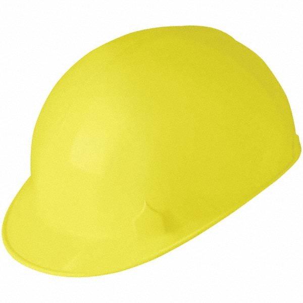 Pinlock Adjustment Bump Cap - Plastic 4-Point Suspension, HDPE, Yellow