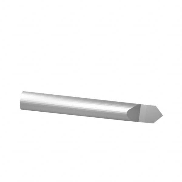 Scientific Cutting Tools EN250-90 Engraving Cutter: 90 °, 0.009" Dia, 0.009" Tip Dia, Conical Point, Solid Carbide 