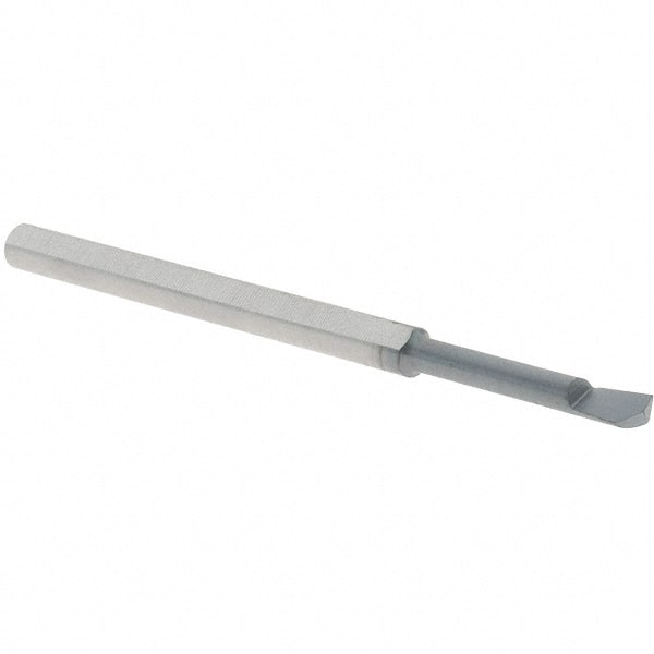 Scientific Cutting Tools HB100LFA Helical Boring Bar: 0.1" Min Bore, 5/8" Max Depth, Right Hand Cut, Submicron Solid Carbide 
