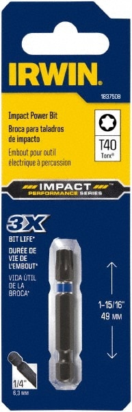 T40 1//4/"x25mm 20 Torx Bits Hochleistungsstahl 20855 mit 2 Magnet-Bithaltern