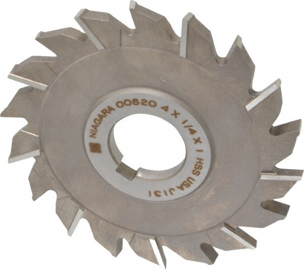 13//16 Width KEO Milling 84403 Staggered Tooth Milling Cutter,S Style Standard Cut 28 Teeth HSS 1-1//2 Arbor Hole TiAlN Coating 9 Cutting Diameter