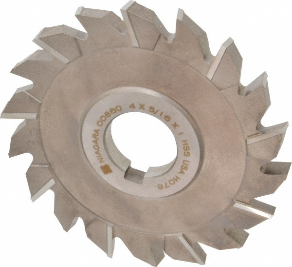 Keo 4" Diam x 5/16" Face Width Staggered Tooth Side Milling Cutter