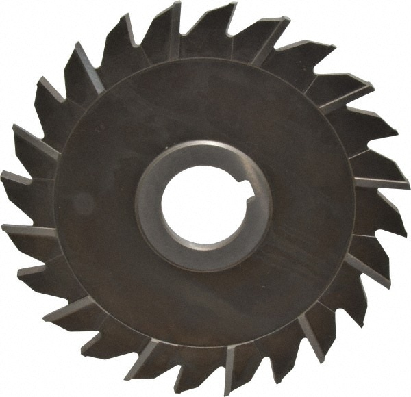 Keo 1730 Side Milling Cutter: 6" Cutter Dia, 1/4" Cutting Width, 1-1/4" Arbor Hole, 24 Teeth Image