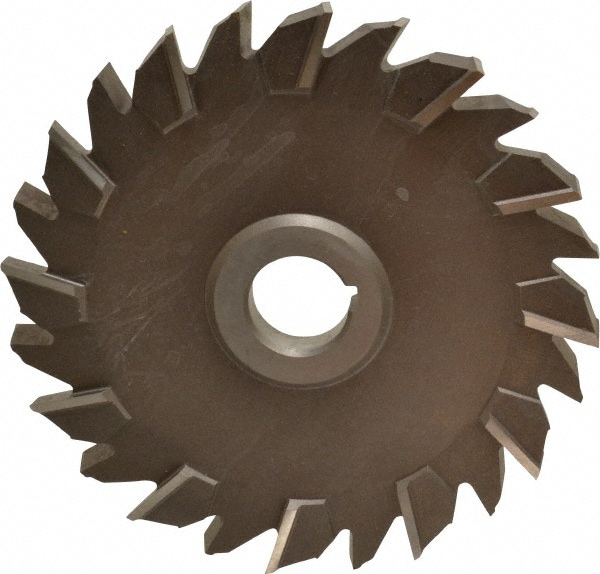 Keo 1960 Side Milling Cutter: 6" Cutter Dia, 1/2" Cutting Width, 1" Arbor Hole, 24 Teeth Image