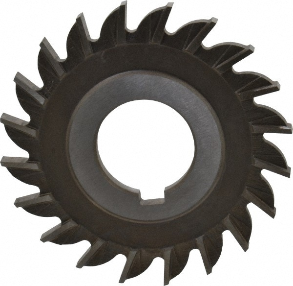 Keo 5100 Side Milling Cutter: 3" Cutter Dia, 3/16" Cutting Width, 1" Arbor Hole, 20 Teeth Image