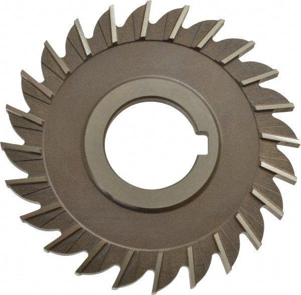 Keo 5310 Side Milling Cutter: 4" Cutter Dia, 1/4" Cutting Width, 1-1/4" Arbor Hole, 24 Teeth Image