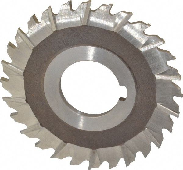 Keo 7510 Side Chip Saw: 3" Blade Dia, 1/8" Blade Thickness, 1" Arbor Hole Dia, 28 Teeth, High Speed Steel Image