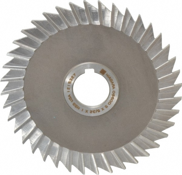 Keo 8600 Side Chip Saw: 5" Blade Dia, 5/32" Blade Thickness, 1" Arbor Hole Dia, 40 Teeth, High Speed Steel Image