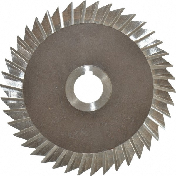 Keo 8720 Side Chip Saw: 6" Blade Dia, 1/8" Blade Thickness, 1" Arbor Hole Dia, 42 Teeth, High Speed Steel Image