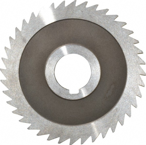 Keo 9350 Slitting & Slotting Saw: 4" Dia, 1/8" Thick, 1" Arbor Hole, 40 Teeth, High Speed Steel Image