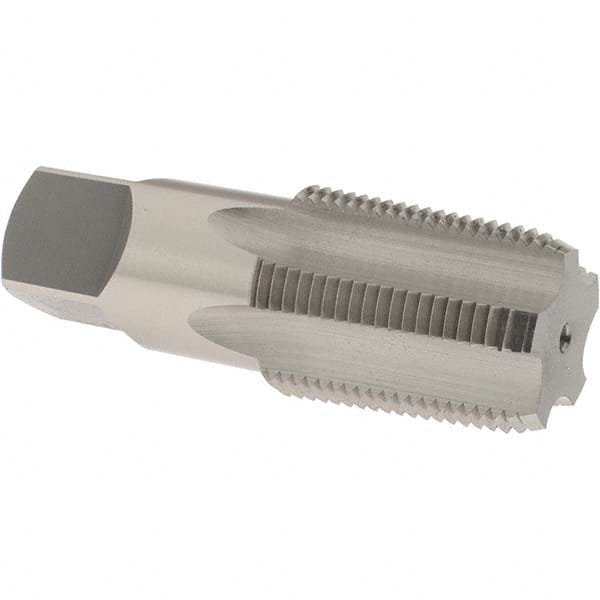 OSG 1311600 Standard Pipe Tap: 1 - 11-1/2, NPT, 5 Flutes, High Speed Steel, Bright/Uncoated 