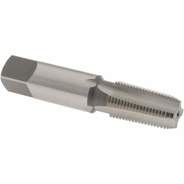OSG 1311100 Standard Pipe Tap: 1/8-27, NPT, 4 Flutes, High Speed Steel, Bright/Uncoated Image