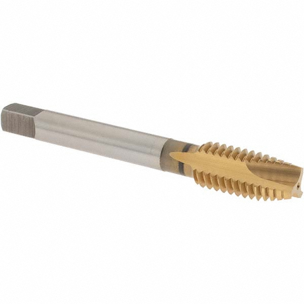 CME 3/8-16 Spiral Point Taps – 10 Pieces – HSS H3 Plug 3-Flute (#SPT-3/8-16)