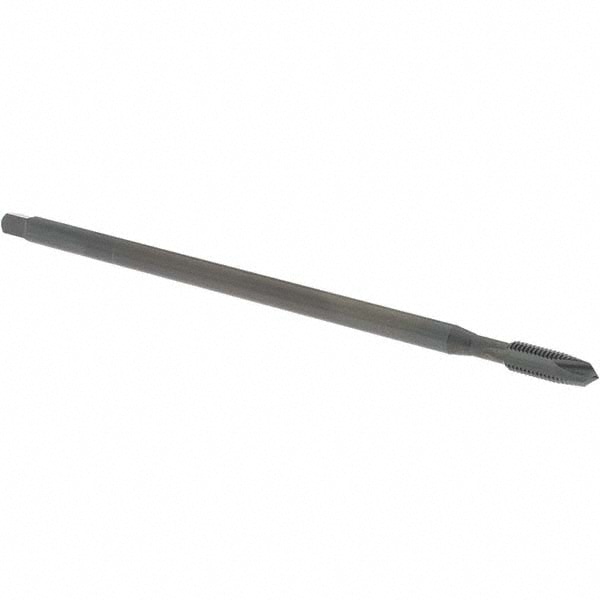 OSG 1295101 Extension Tap: 1/4-28, 2 Flutes, H3, Oxide Finish, High Speed Steel, Spiral Point Image