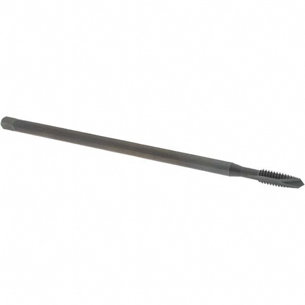 OSG 1295001 Extension Tap: 1/4-20, 2 Flutes, H3, Oxide Finish, High Speed Steel, Spiral Point Image