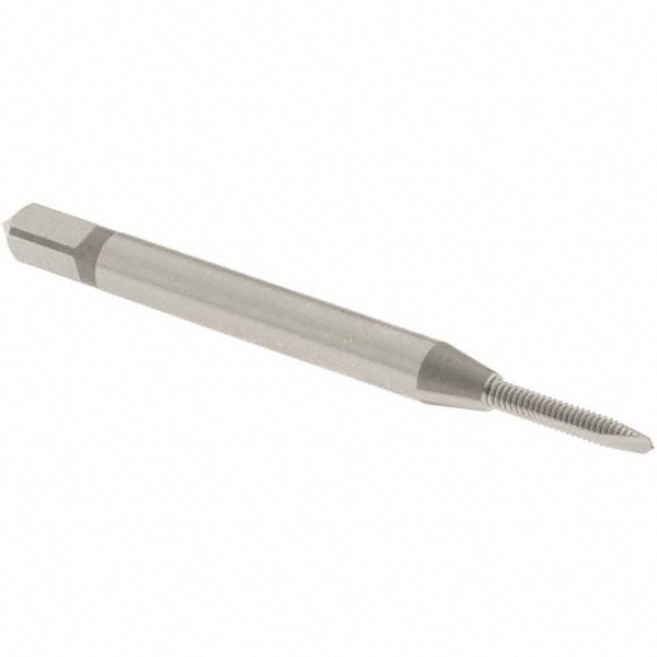 OSG 1981500 Spiral Point Tap: M1.6 x 0.35, Metric Coarse, 2 Flutes, Plug, 6H, High Speed Steel, Bright Finish Image