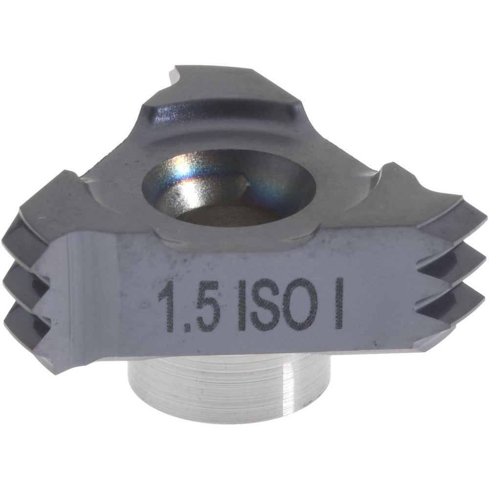 Threading Insert: C18 I 1.5 ISO MT7, Carbide
