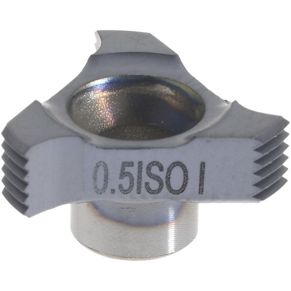 Threading Insert: C12 I 0.5 ISO MT7, Carbide