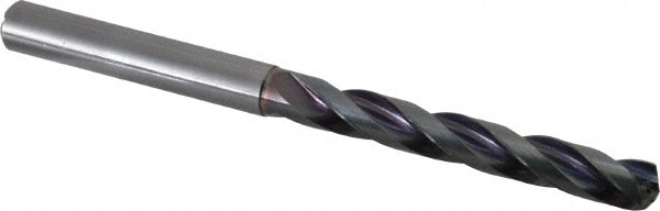 OSG 8663050 Jobber Length Drill Bit: 0.4134" Dia, 140 °, Solid Carbide Image