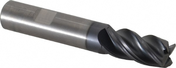 Kennametal 4046275 Corner Chamfer End Mill: 0.5512" Dia, 1.0236" LOC, 4 Flute, Solid Carbide Image