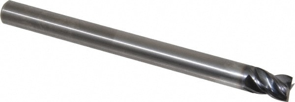 Kennametal 4072205 Square End Mill: 1/2 Dia, 5/8 LOC, 1/2 Shank Dia, 6 OAL, 4 Flutes, Solid Carbide Image