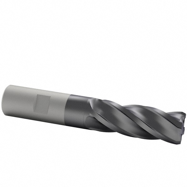 Kennametal 4067259 Corner Radius End Mill: 5/8" Dia, 1-1/4" LOC, 0.09" Radius, 4 Flutes, Solid Carbide Image